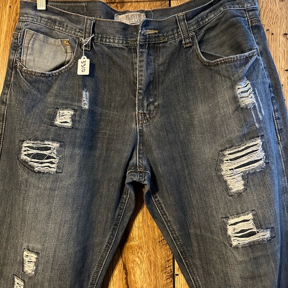 GUC RB Rustic Blue denim jeans. Size 36 X 32 men’s. - Picture 4 of 15